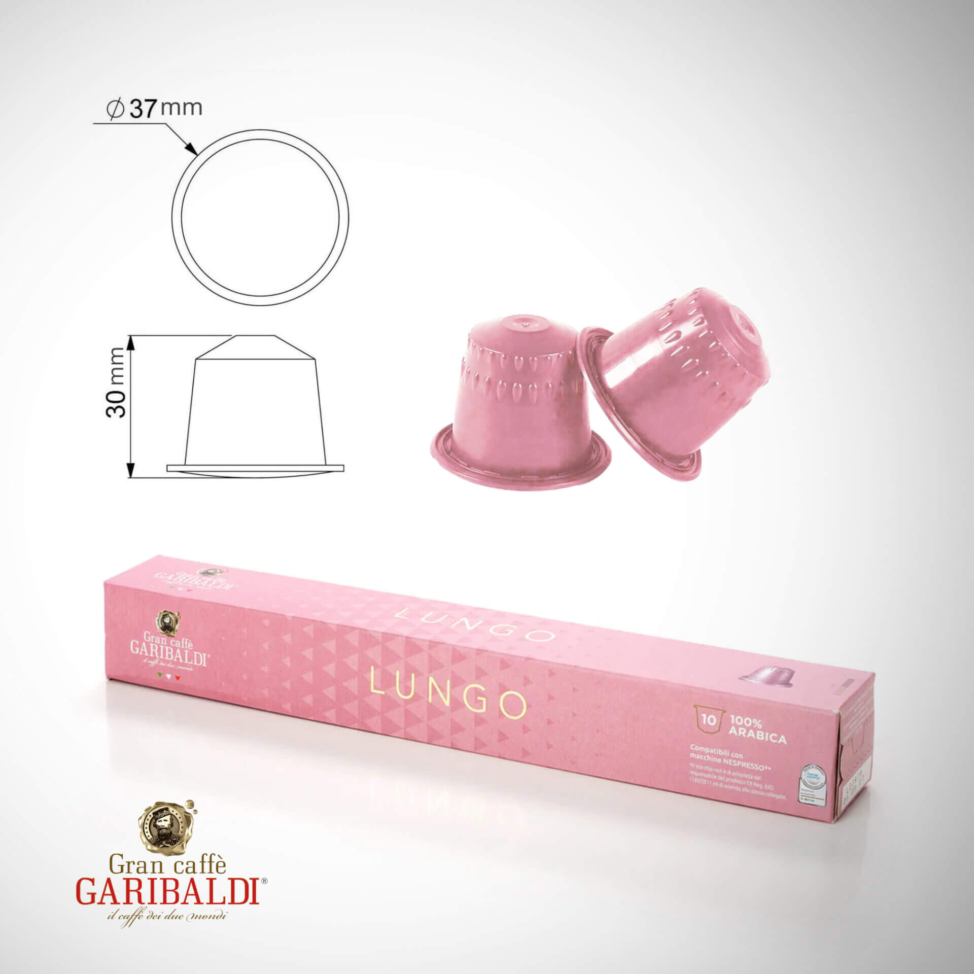 Гарибалди кафе капсули Лунго 10 бр. NESP система
