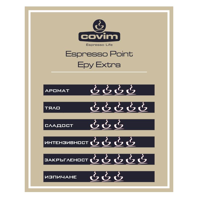 Ковим кафе капсули Екстра 100 бр. EP система