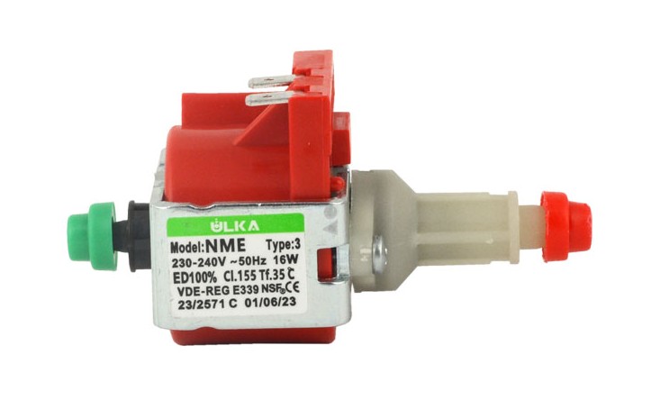 Помпа вибрационна с пластм. накрайник ULKA NME3 2.7 bar 16W