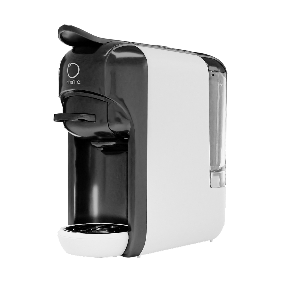 Омниа кафе машина комбинирана DG+NE бяла
