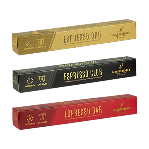 Вандино кафе капсули алум. Еспресо Оро 10 бр. NESP система