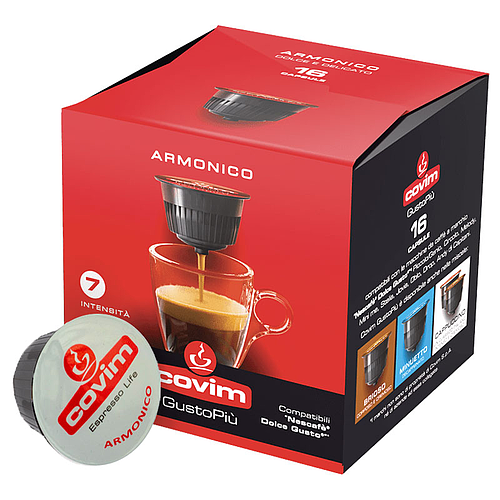 Ковим кафе капсули Армонико 16 бр. DG система